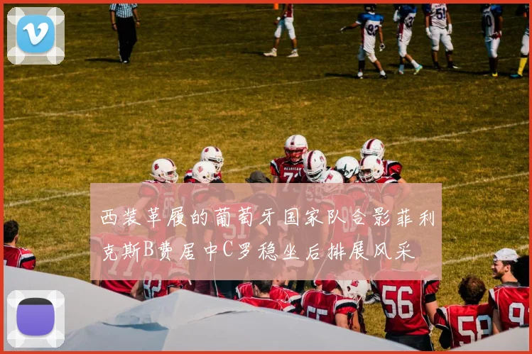 西装革履的葡萄牙国家队合影菲利克斯B费居中C罗稳坐后排展风采